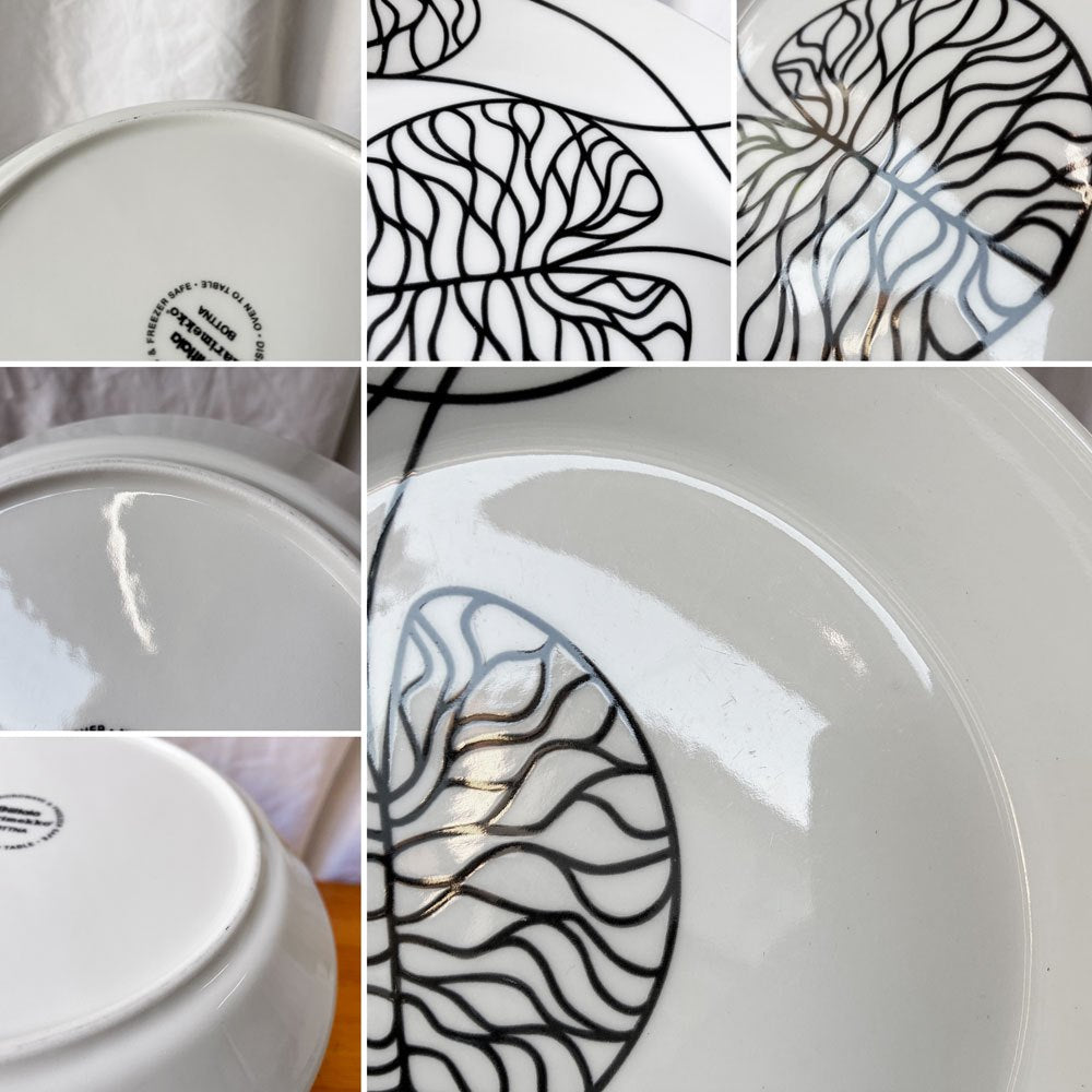 イッタラ × マリメッコ iittala × marimekko ボットナ BOTTNA プレート 21cm 2枚セット アンナ・ダニエルソン Anna Danielsson 北欧食器 フィンランド 廃番 A ◇