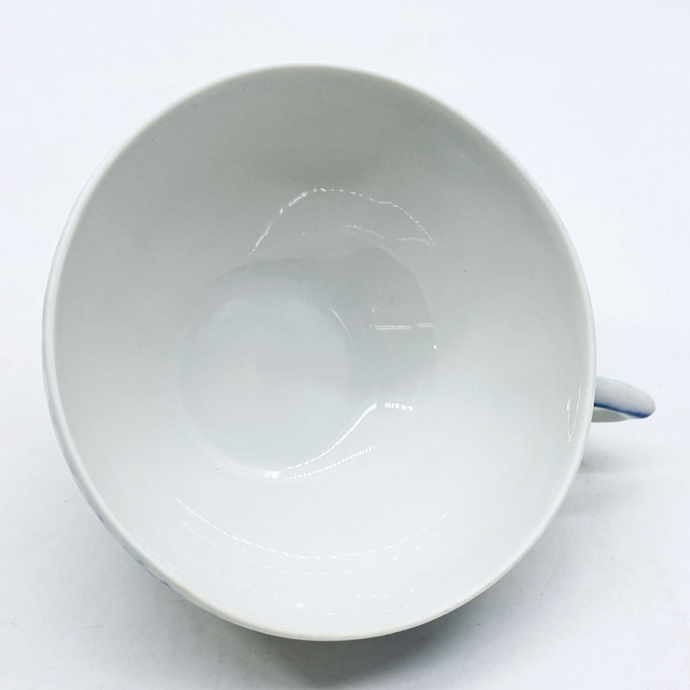 ロイヤルコペンハーゲン ROYAL COPENHAGEN プリンセス ティーカップ&ソーサー 220ml C&S デンマーク 北欧食器 E ●