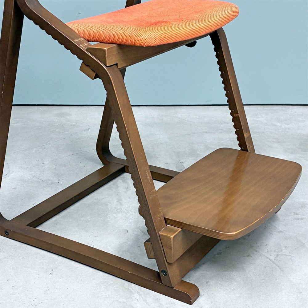 豊橋木工 TOYOMOKU アップライトチェア UPRIGHT CHAIR ビーチ材 ブラウンカラー ベビーチェア キッズチェア ◎