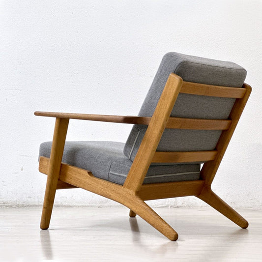 ゲタマ GETAMA GE290 ハンス・J・ウェグナー Hans J. Wegner オーク材 イージーチェア 一人掛け ソファ 北欧 ヴィンテージ  ●