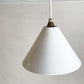 イデー IDEE ホーロー ペンダントライト PORCELAIN ENAMELED IRON LAMP ホワイト インダストリアルデザイン ■