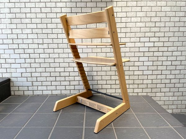 ストッケ STOKKE トリップトラップ TRIPP TRAPP ベビーチェア キッズチェア ナチュラル S/N5～ ノルウェー 北欧家具 ■