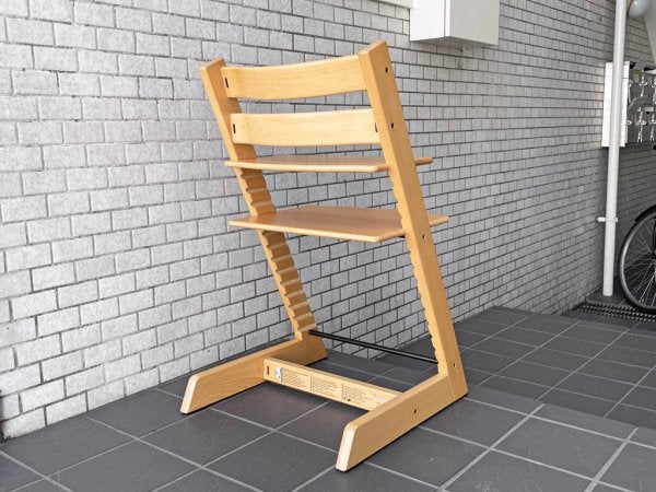 ストッケ STOKKE トリップトラップ TRIPP TRAPP ベビーチェア キッズチェア ナチュラル S/N4～ 北欧 ノルウェー ■