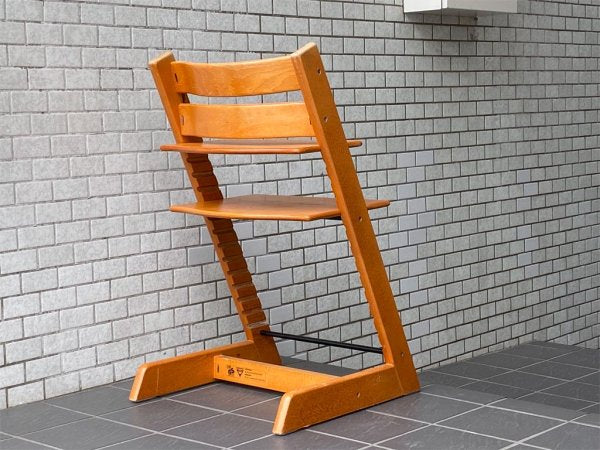 ストッケ STOKKE トリップトラップ TRIPP TRAPP ベビーチェア キッズチェア S/N無し ナチュラル 北欧 ノルウェー ■