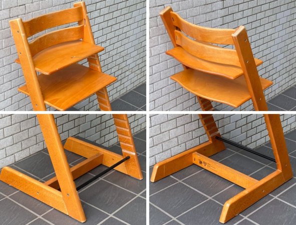 ストッケ STOKKE トリップトラップ TRIPP TRAPP ベビーチェア キッズチェア S/N無し ナチュラル 北欧 ノルウェー ■