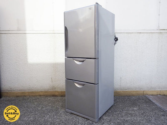 日立 HITACHI INVERTER SLIM COMPACT ノンフロン冷凍冷蔵庫 265L 2012年製 メタリックシルバー ●