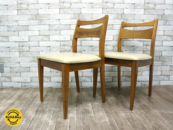 ACME Furniture アクメ取扱 アメリカン レトロビンテージ ダイニングチェア 2脚セット ●
