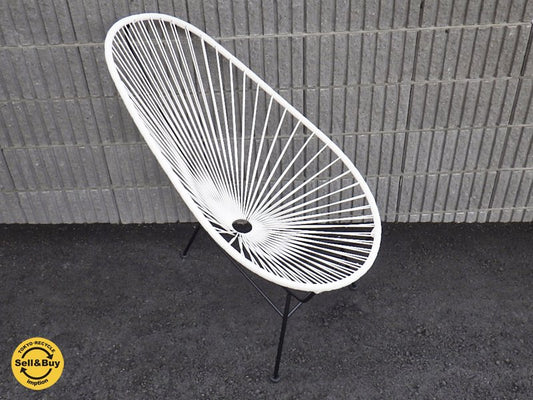 メトロクス / METROCS 展示美品 『 アカプルコチェア / Acapulco Chair 』 ホワイト ★