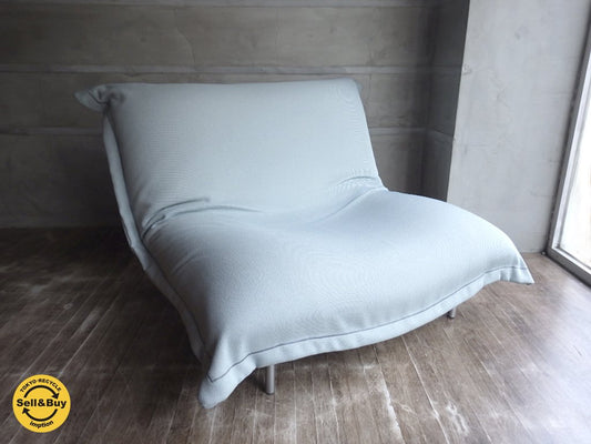 リーンロゼ ligne roset / カラン CALIN  1P 1シーターソファ ギャッジ付き ファブリックタイプ 定価18万 デザイン：パスカル・ムールグ PASCAL MOURGUE a ♪