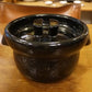 雲井窯 御飯鍋 黒楽 三合炊き 受注生産品 ◎