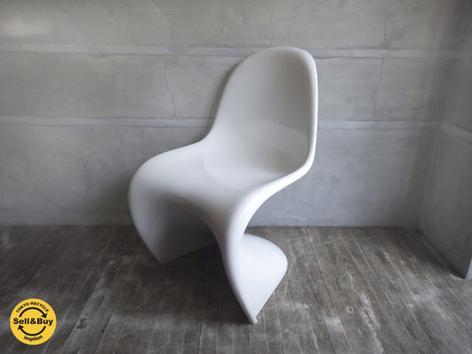 ヴィトラ Vitra / パントンチェア クラシック Panton Chair Classic ホワイト / ヴェルナー パントン デザイン 展示品 ♪