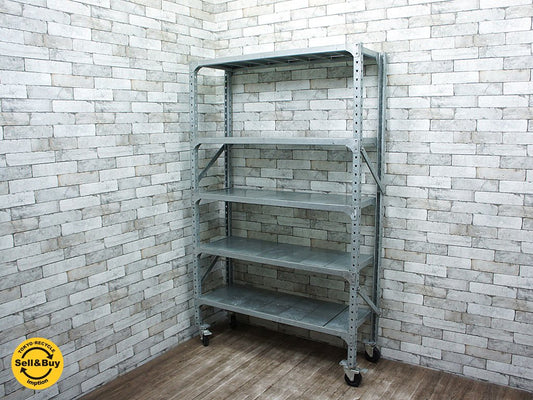 ダルトン DULTON ガルバナイズドシェルフ Galvanized shelf シングル b ●