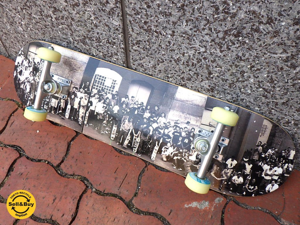 SK8 スケートボード コンプリートデッキ トラック：ACE ウィール：SATORI 52 ｍｍ ツインチップ ほぼ未使用品■