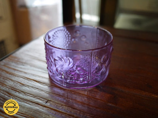 Scope別注 イッタラ Iittala フローラ Flora アメジスト 8cm ボウル ◎