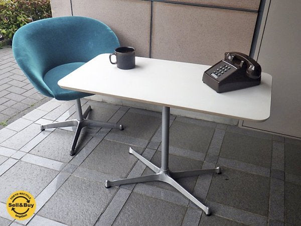 モモナチュラル / Momo Natural 『 カフェテーブル / CAFE TABLE 』 rectangle top × XR LEG SILVER ★