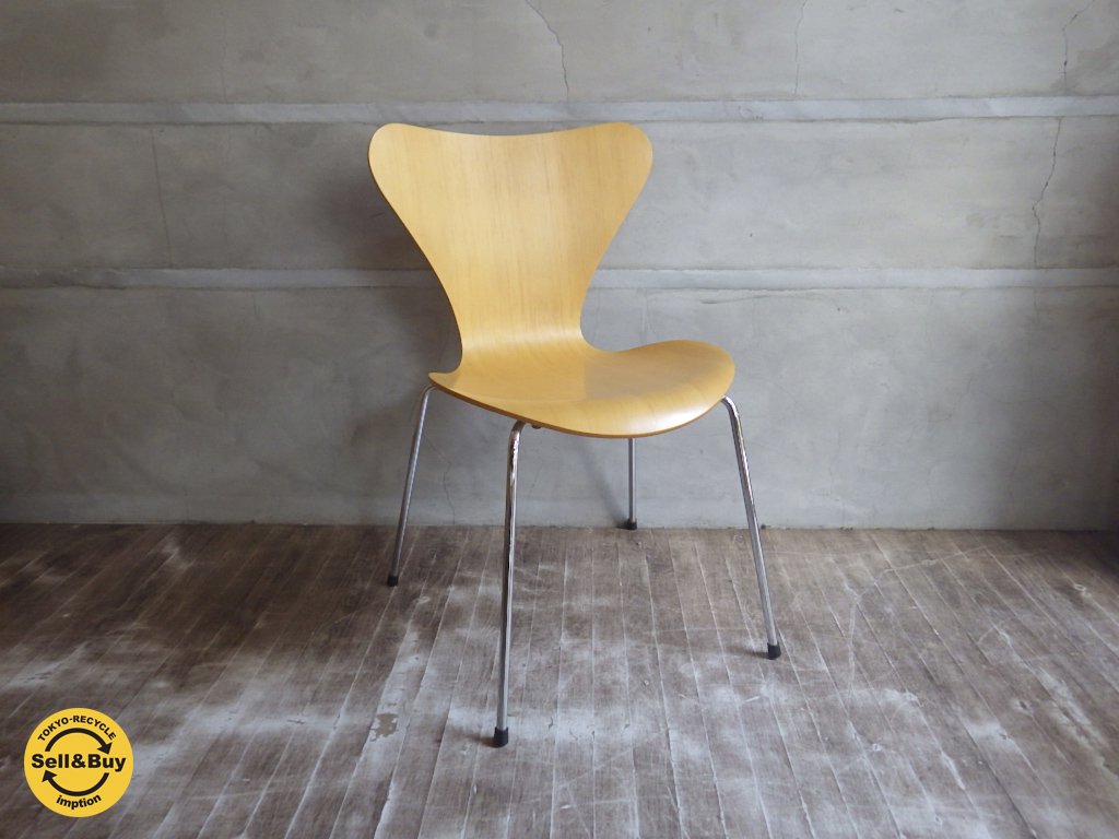 フリッツハンセン Fritz Hansen セブンチェア ナチュラルウッド ビーチ材 C ♪