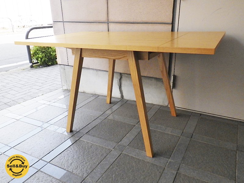 イデー / IDEE " ヨーナス・リンドヴァル / Jonas Lindvall " デザイン 『 タンプトテーブル / TAMPT TABLE 』定価:16万～!  ホワイトアッシュ ★