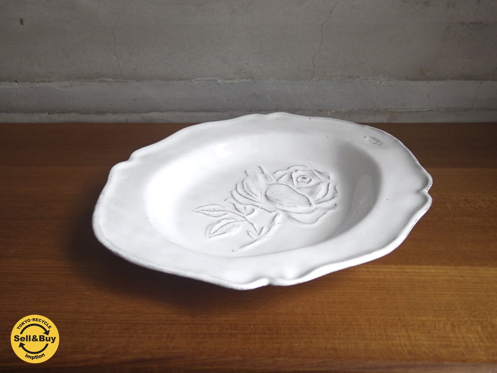 アスティエ・ド・ヴィラット ASTIER de VILLATTE フルール Fleurs スーププレート 27cm A ♪