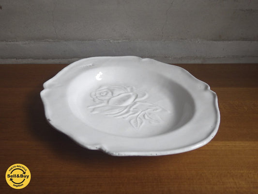 アスティエ・ド・ヴィラット ASTIER de VILLATTE フルール Fleurs スーププレート 27cm B ♪