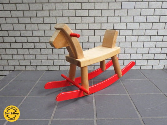 ユシラ社 JUSSILA 木馬 ロッキングホース 玩具 おもちゃ フィンランド ■