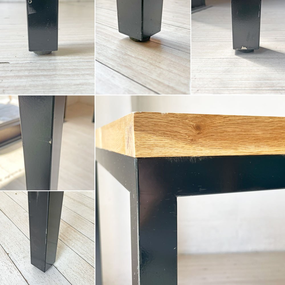 ランドスケープ プロダクツ Landscape Products タイツ Tights ダイニングテーブル Dining Table ナラ無垢集成材 節有 美品 ★