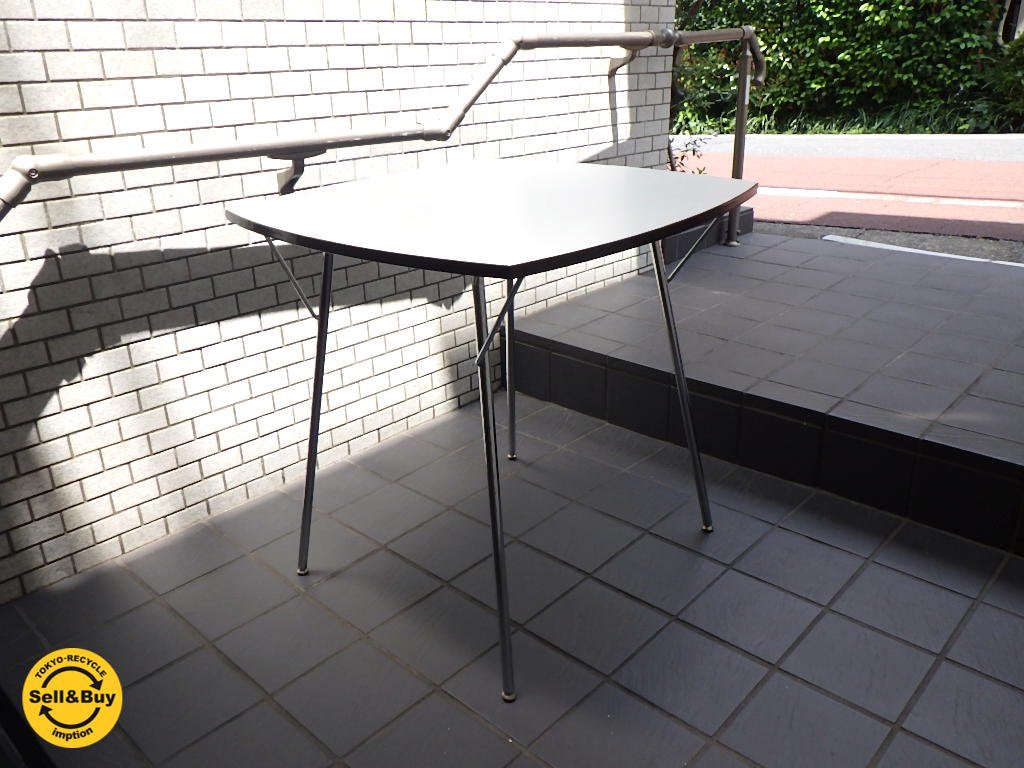 新居 猛 Ny Dining Table SHAMIDO ニー ダイニング テーブル シャミド 折畳可 ■