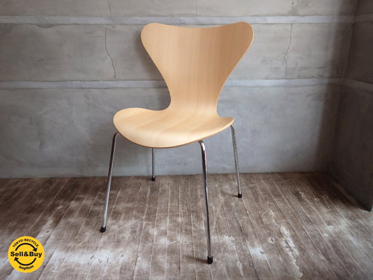 展示美品 フリッツ ハンセン Fritz Hansen セブンチェア ビーチ材 ナチュラル アルネ ヤコブセン Arne Jacobsen ♪