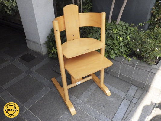 ドイツ MOIZI / モイジ社 ステップアップハイチェア / ベビー&チャイルドチェア 『 Moizi Chair 2 / モイジチェア 2 』 ビーチ材 / ナチュラルカラー ★