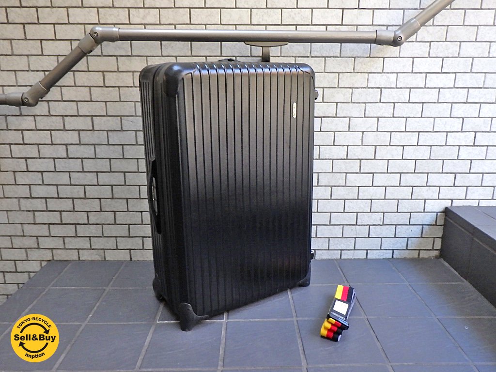 リモワ RIMOWA サルサ SALSA 82L スーツケース トローリー 2輪 ブラック ■