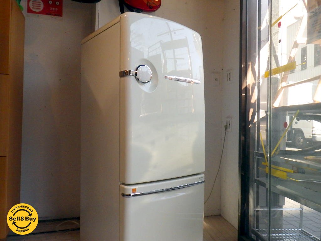 ノスタルジックデザイン ウィル フリッジ Will FRIDGE 260リットル デザイン 冷蔵庫 NR-B26B1 自動製氷 急速冷凍 ★