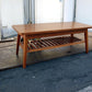 パシフィックファニチャーサービス PACIFIC FURNITURE SERVICE DH TEA TABLE WITH SHELF Sサイズ ナラ材 GHQ ★