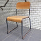 UKビンテージ スタッキング スクールチェア BIDDULPH INDUSTRIES製 B ■