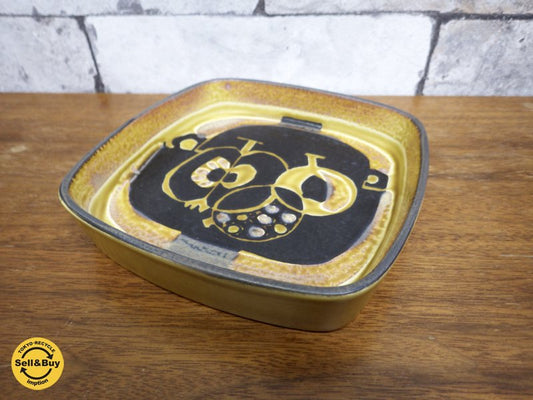 ロイヤルコペンハーゲン Royal Copenhagen バッカ Baca スクエアプレート ●