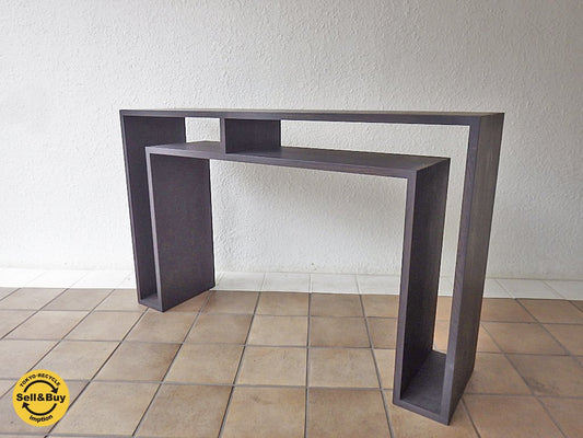 アボード abode ショウジ SHOJI ラージ コンソールテーブル large console table 飾り棚　◇