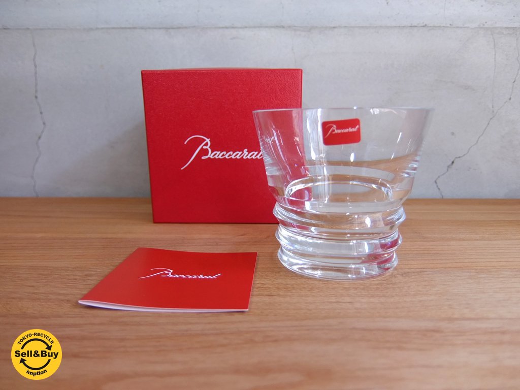 バカラ Baccarat ベガ ロックグラス 箱付き 未使用品 ♪