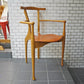 Carlos Jane ガウリーノチェア Gaulino Chair オスカー・トゥスケ・ビアンカ Oscar Tusquets Blanca オーク色 レザーシート BDバルセロナデザイン B ■