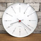 アルネヤコブセン ARNE JACOBSEN バンカーズクロック Wall Clock Bankers 290mm 掛け時計 ●