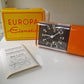 EUROPA UHREN elomatic ビンテージクロック 卓上時計 T710 ドイツ製  196-70年代 デッドストック ■