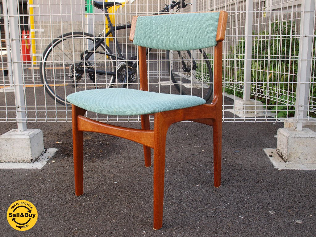 デンマーク ビンテージ チーク材 ダイニングチェア B Denmark Vintage Dining Chair ★