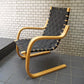 アルテック Artek アームチェア406 Armchair406 アルヴァ・アアルト Alvar Aalto バーチ材 ウェビングテープ ラウンジチェア 受注生産品 定価19万円■