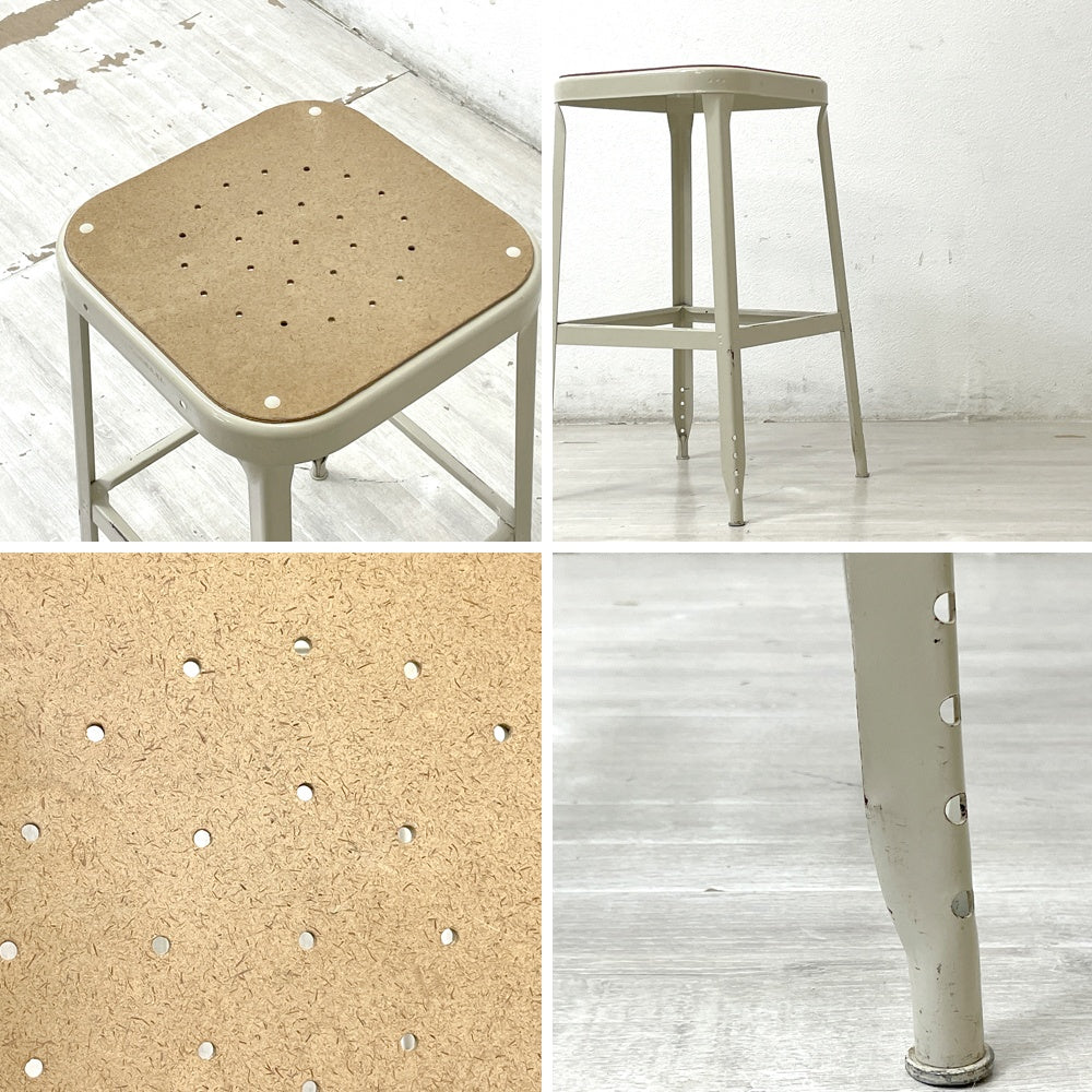 リオン LYON ファクトリー スツール FACTORY STOOL Lサイズ プレスウッドシート パシフィックファニチャーサービス P.F.S取扱 A ●