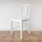 ネイビーチェア Navy Chair リプロダクト ポリプロピレン ホワイト ◇