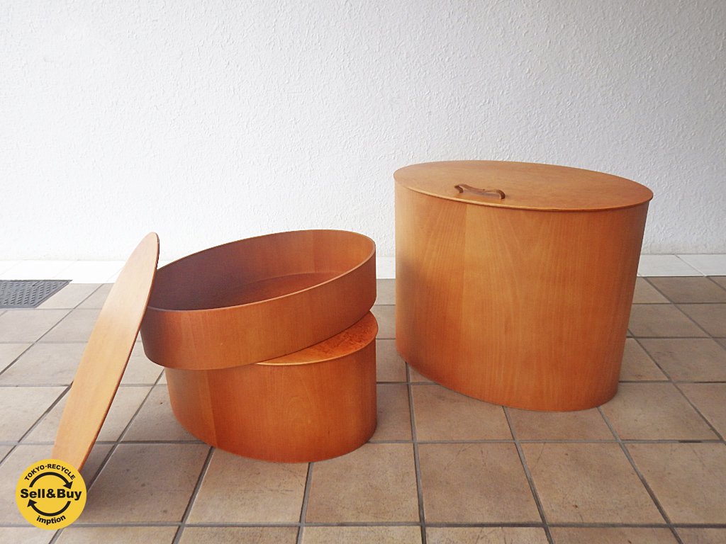 DMK mirano  プライウッド スタッキングBOX セット インゴ・クヌース Ingo Knuth デザイン ◇