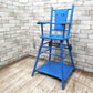 UKアンティーク 2WAY ベビーチェア 子供椅子 ハイチェア キッズチェア ペイント イギリス ビンテージ 英国家具 ●