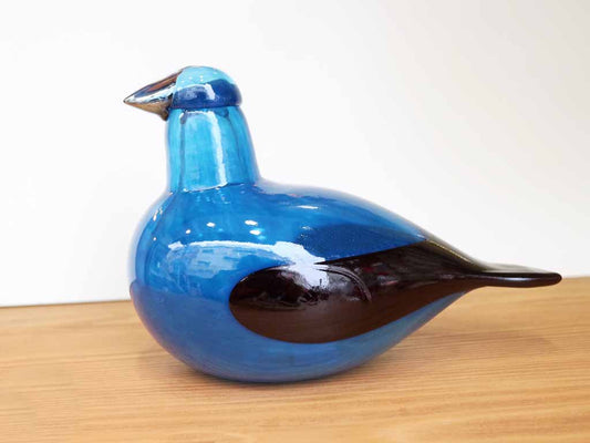 イッタラ iittala イッタラバード indigo bunting SCOPE 別注 オイバ・トイッカ Oiva Toikka 箱付 ◎