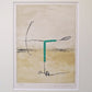 リエラ・イ・アラゴ Josep Riera i Arago 飛行機 AVIONES 版画 額装 抽象絵画 サイン入り H.C 6/10 非売品 スペイン 現代彫刻家 画家 現代アート ■