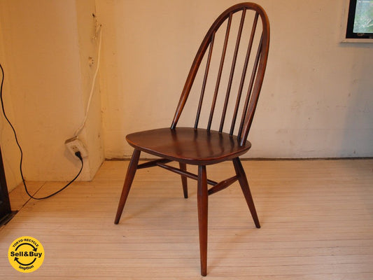 アーコール ERCOL クエーカーチェア Quaker chair エルム材 UK Vintage イギリス UK ビンテージ ★