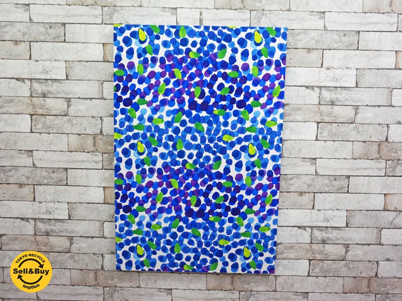 マリメッコ marimekko ムスティッカマァ MUSTIKKAMAA ファブリックパネル 60×90cm ●