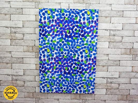 マリメッコ marimekko ムスティッカマァ MUSTIKKAMAA ファブリックパネル 60×90cm ●