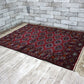ペルシャ絨毯 トルクメン産 ラグ 絨毯 W133×D81 ●